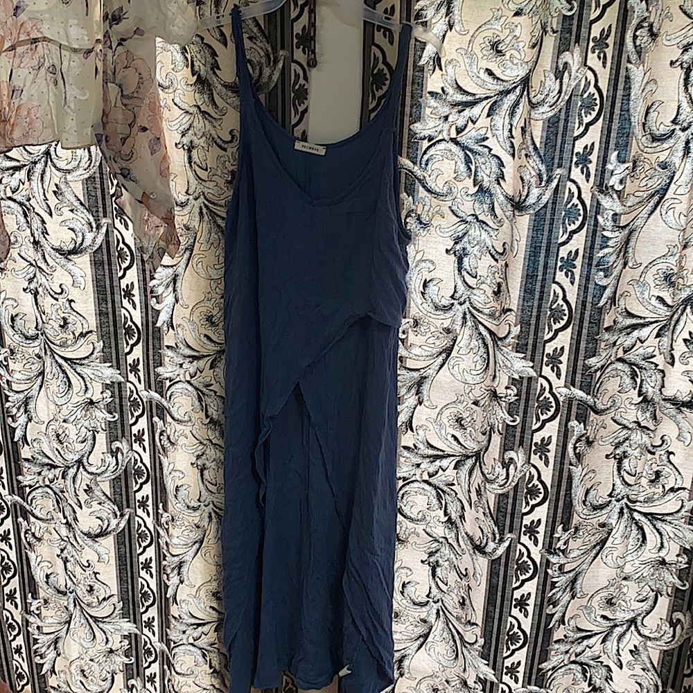 Blue beach/pool coverup
